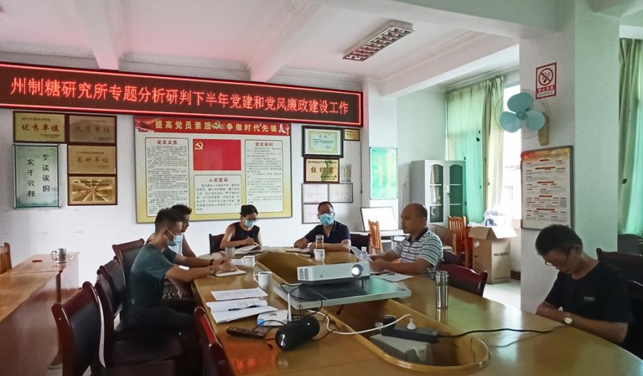 专题分析研判下半年党建和党风廉政建设工作