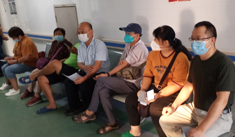 2022年9月8日全所干部职工和退休人员体检1